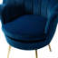 Fauteuil demi-tonneau en velours 30 po Hendrix-2112625220