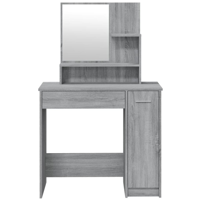 Makaliah Dressing Table, Grey Sonoma