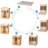 Jeltyprey 4 - Person Bluetooth Compatible FAR Infrared Sauna in Fir