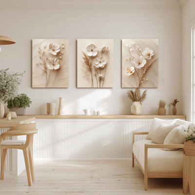 3 Piece Wrapped Canvas Print