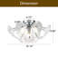Lustre encastré 5 lumières-299806417