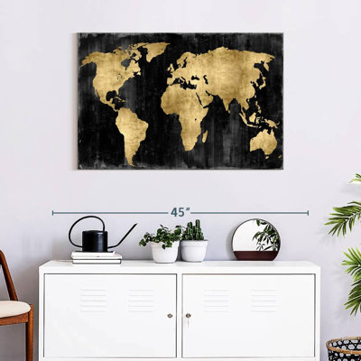 Aliaz The World - or sur fond noir