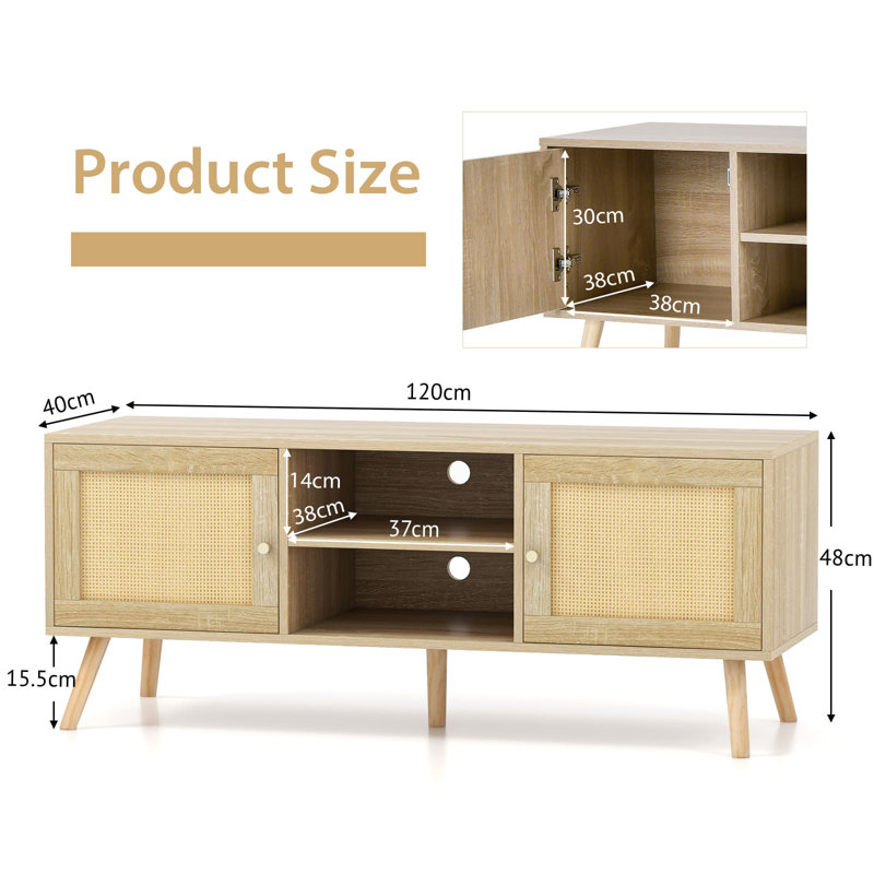 Unfinished TV Stand for TVs up to 55"