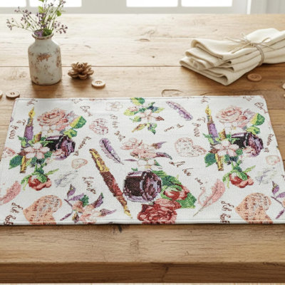 Valentino Tapestry Placemat Set - 4 Pieces