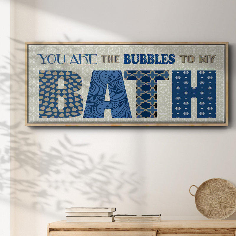 Bath Bubbles - Toile encadrée