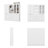 Elegent Wardrobe With Strong Storage And White Finish