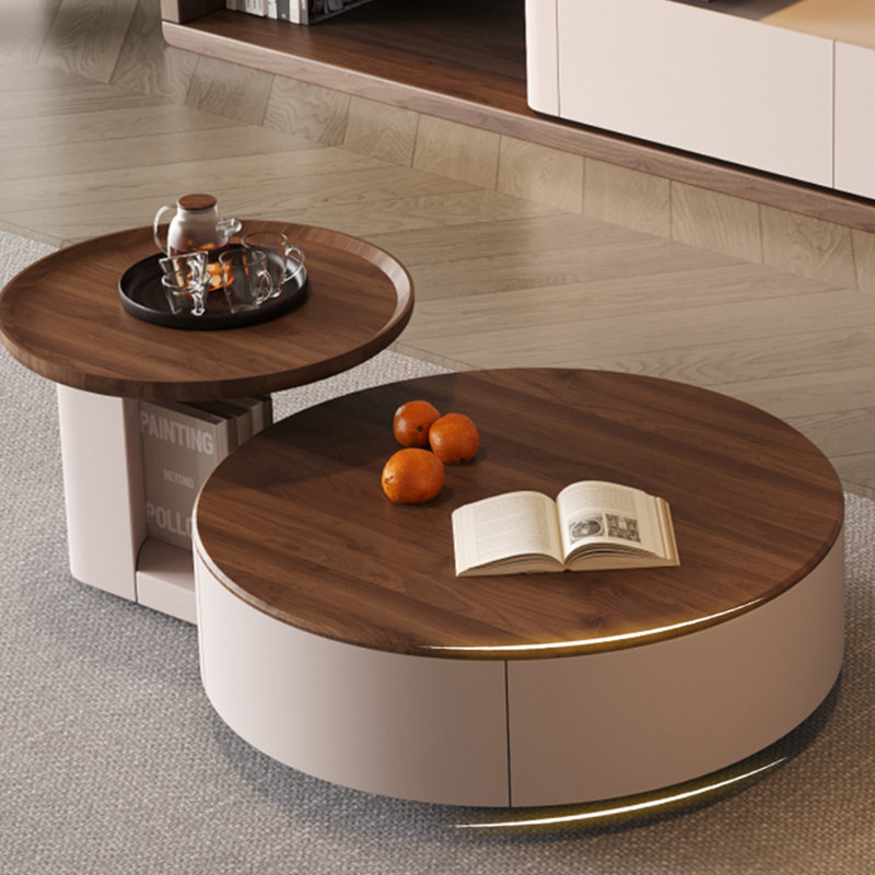 Table basse légère et luxueuse