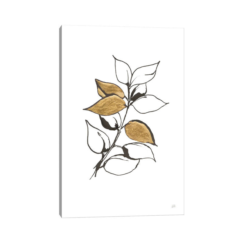 Leafed VII by Chris Paschke - Wrapped Canvas Painting, 101.6 cm H x 66.04 cm W x 1.91 cm D