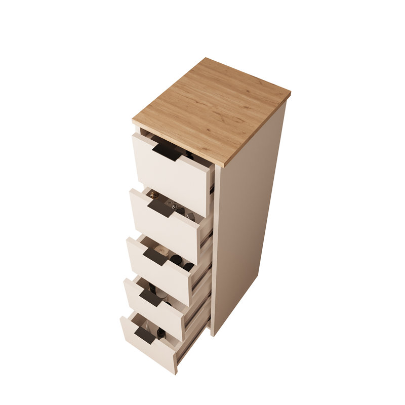 Laura Rectangle Accent Cabinet, Grey