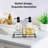 Kitchen Soap Dispenser Set,Clear