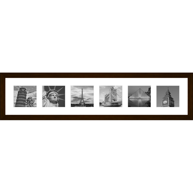 Adalhi Collage Picture Frame, Dark Brown