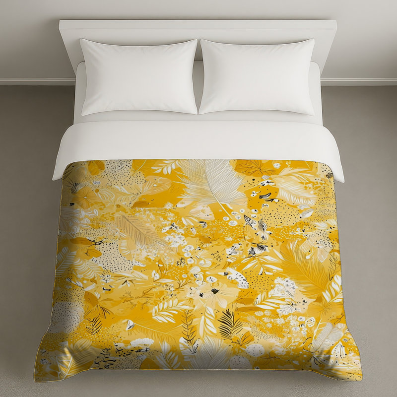 Housse de couette Floral Bedding, Grand lit