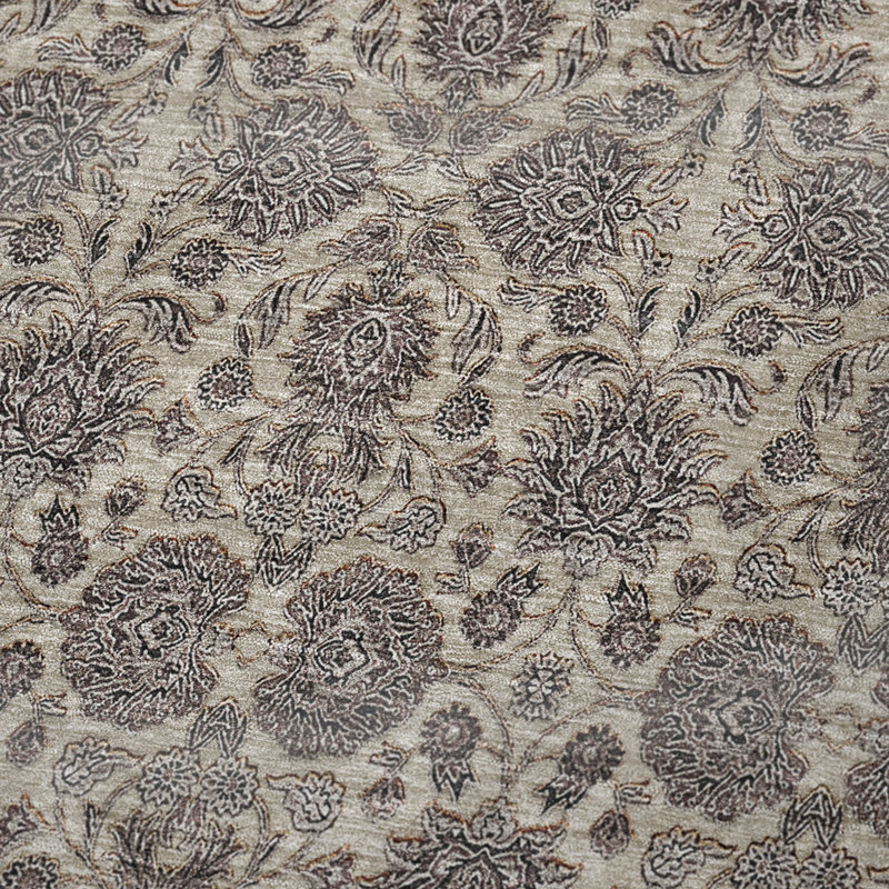 Jeté floral Sherpa ASB702 Addison, Ivoire ivoire
