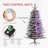 6.5 ft Pre-Lit Mountain Pine Artificial Christmas Tree