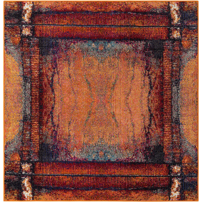 Estelle Abstract Indoor Rug, Square 7'10" 