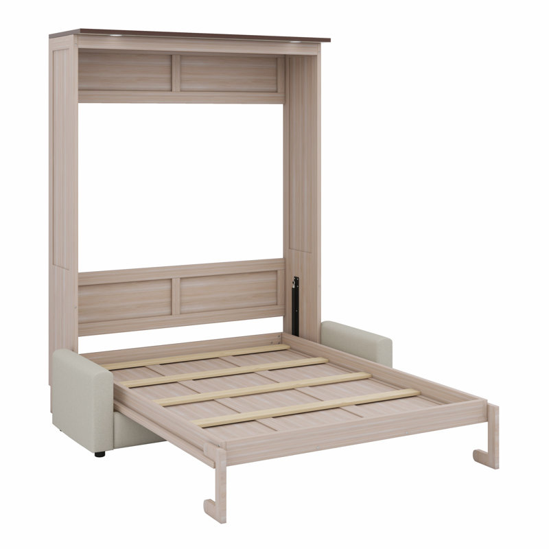 Murphy Bed With Sofa And LED