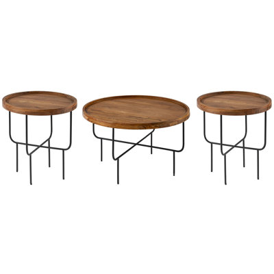Marisdale 3 Piece Living Room Table Set