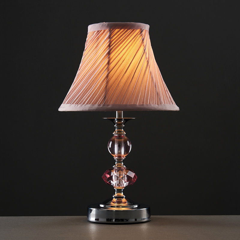 Napier Metal Table Lamp, Pink