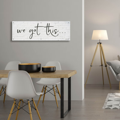 «We Got This» par Susie Boyer, art mural en verre acrylique