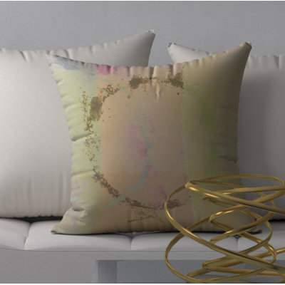 Abstract Throw Pillow