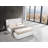 Upholstered Metal Wingback Storage Bed-87536291-87144513