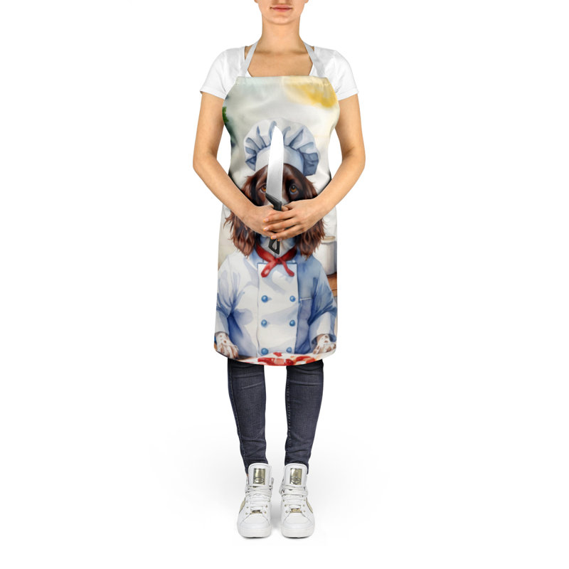 No Pattern Bib Apron