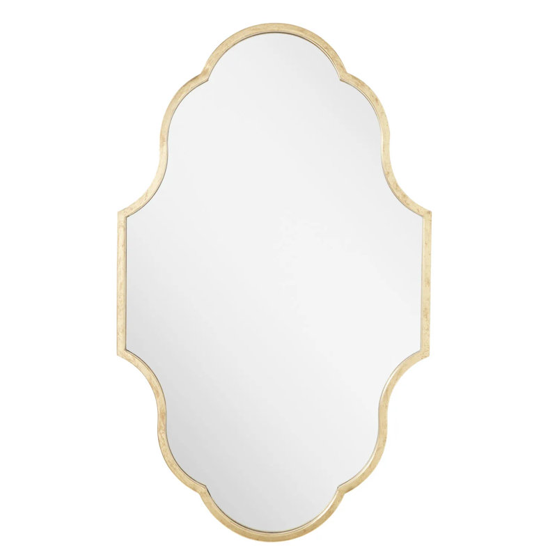 Lucido Decorative Bathroom Vanity Mirror, Gold