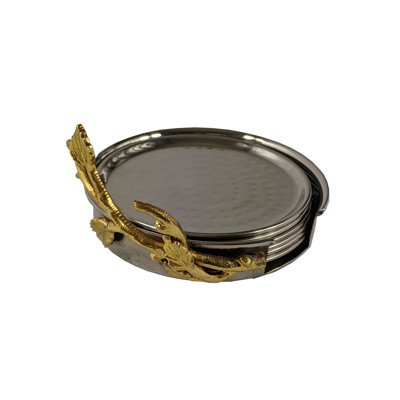Dessous de verre martelé