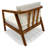 Sumatra Teak Deep Seating Set, 4-Person