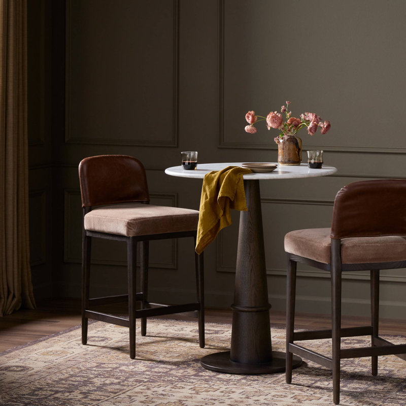 Ryver Stool-Dulane Mahogany-Counter, Dulane Mahogany