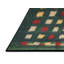 Tapis de zone vert/crème/rouge contemporaine-109340586