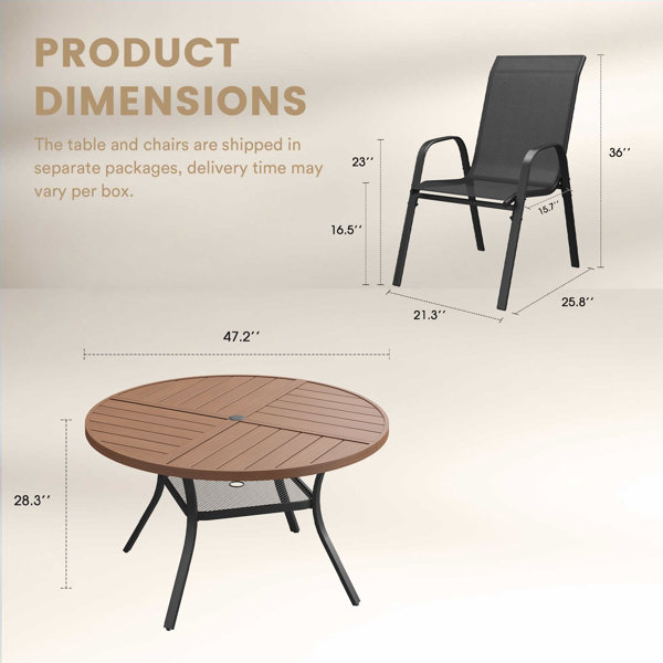 Dimensions du produit