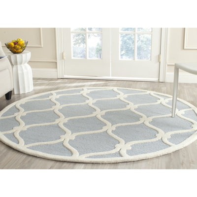 Cannen Hand Tufted Wool Geometric Rug
