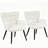 Modern Mid Century Accent Chair With Backrest & Metal Legs-1648502268