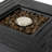 28-Inch Iron Square Propane Fire Pit Table