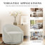 Aunna 89.2Cm Wide Swivel Barrel Chair-979382912
