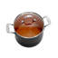 Casserole antiadhésive avec couvercle en verre Gotham Steel-774433745