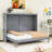 Piedmont Multi-Function Wall Bed with Flexible Slats-547641057-547641056