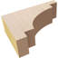 Bois de cèdre méditerranéen, grain de bois TimberThane Corbel, brun clair apprêté-88291035