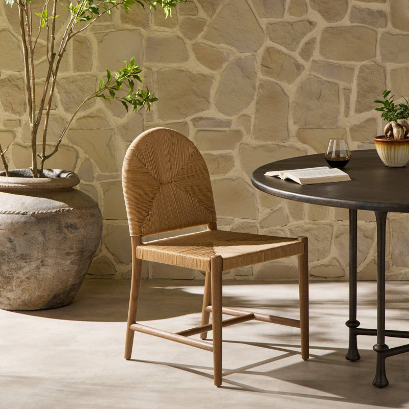 ABILENE Outdoor Teak Dining Side Chair