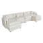 Canapé-lit en chenille moderne avec repose-pieds-1006864277-1006864265