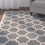 Tapis anthracite/beige à motif géométrique Herefordshire-1048681935