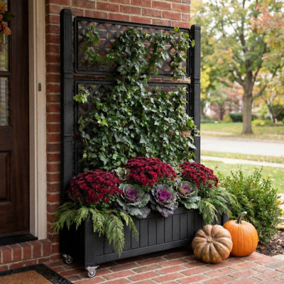 42.5'' W X 61''H Resin Raised Garden Bed