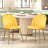Velvet Upholstered Stacking Side Chair-748443228