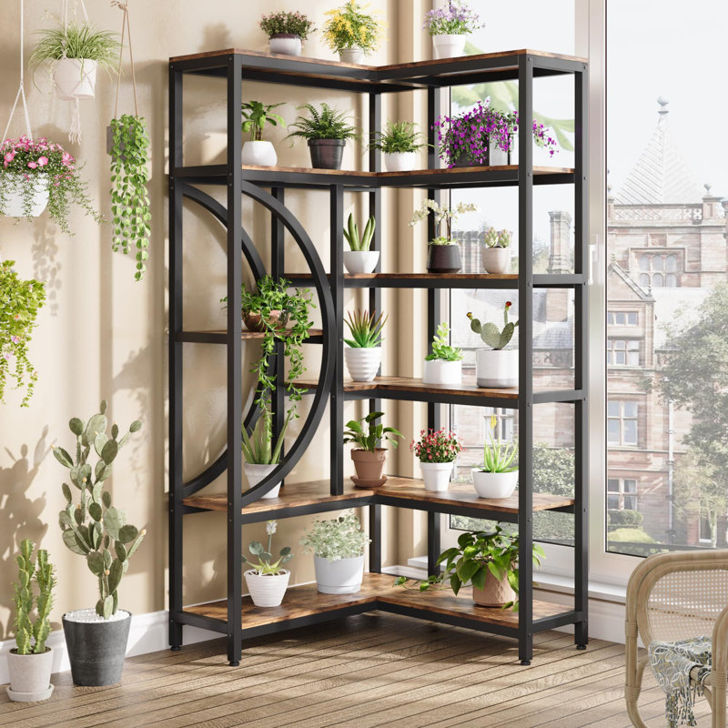 Anita Corner Etagere - Black Anita Corner Etagere - Black