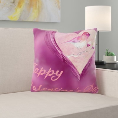 Housse et insert de coussin extérieur carré Mcguigan Heart