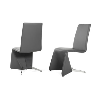 Oman  Faux Leather Side chair