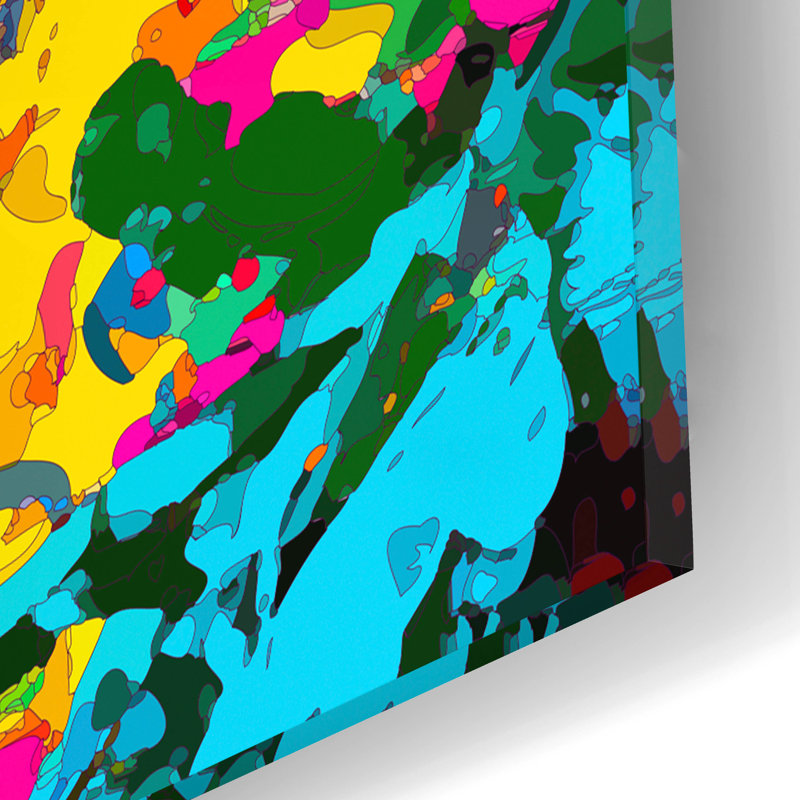 «The Chroma Gorilla» par Dean Russo, H 16 po x l 12 po x P 0,13 po