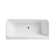 Dashiel 59.1'' x 31.5'' Freestanding Soaking Acrylic Bathtub
