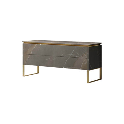 Base de meuble-lavabo simple 21,5 po seulement en gris